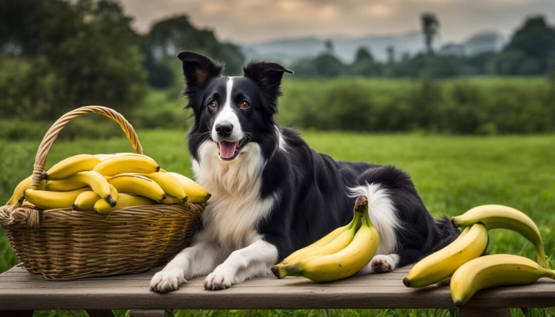 can border collie eat banana
