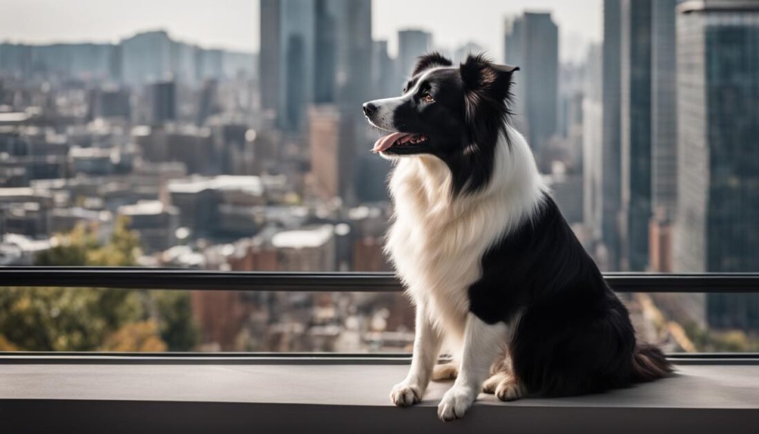 can border collie live in apartment