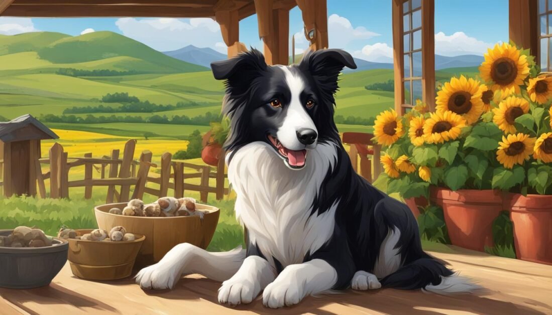 Can border collies live outside?