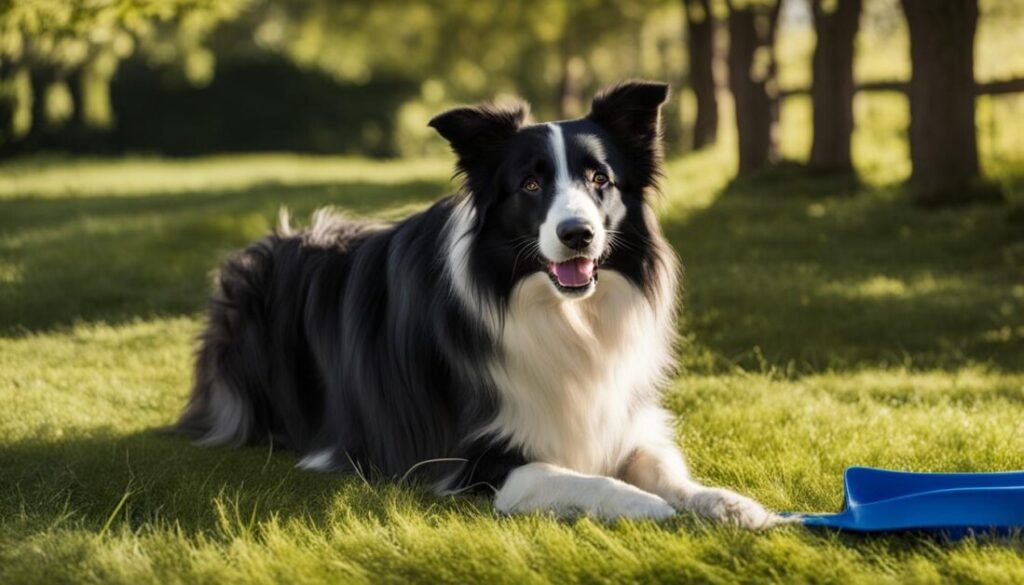 coat care for outdoor border collies