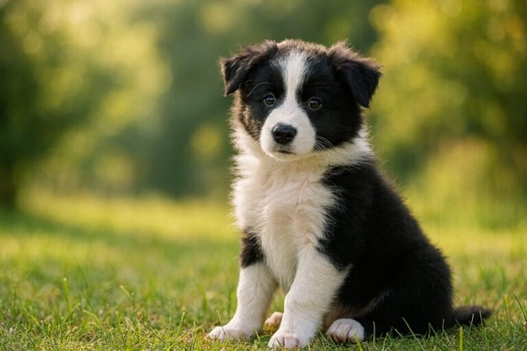 Border Collie Puppy Growth