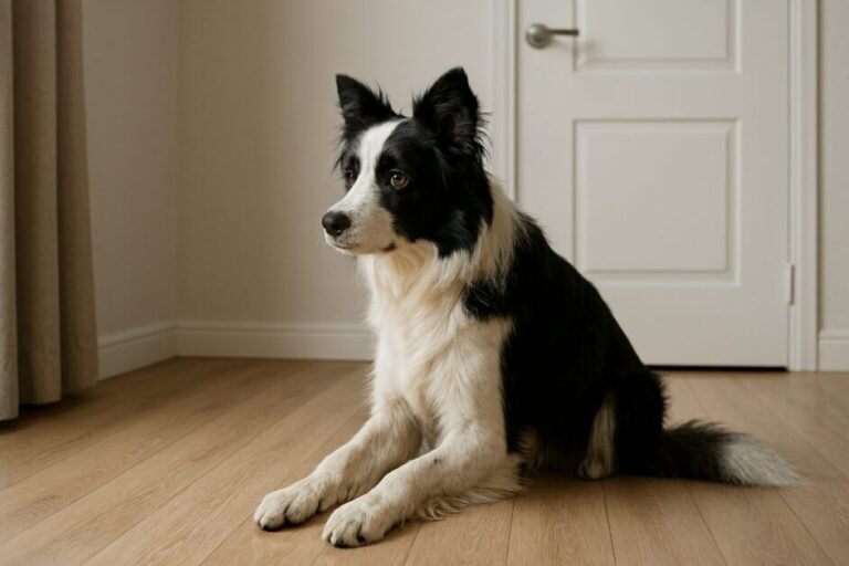 can border collies be left alone
