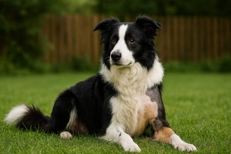 will Border Collie hair grow back