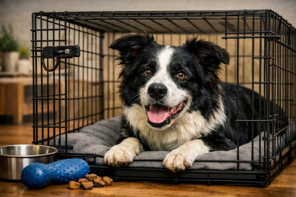 Crate Training Your Border Collie
