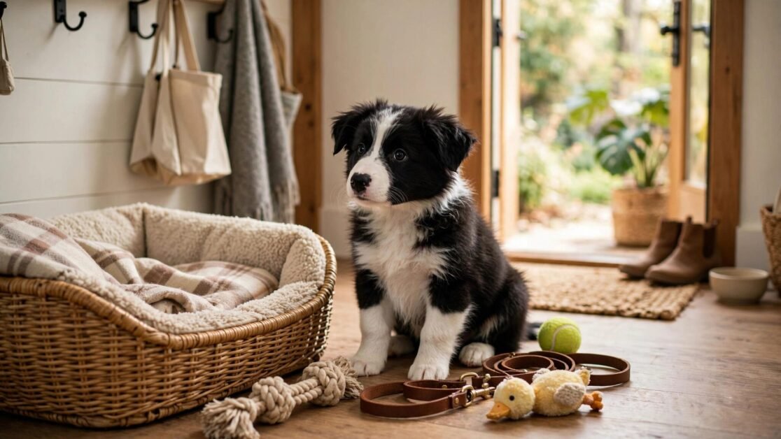 Bringing a Border Collie Puppy Home